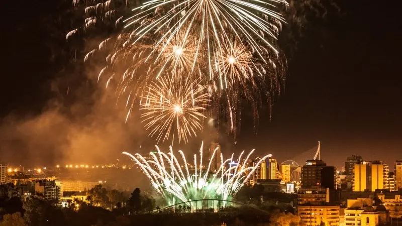 Entrada Festera de Moros y Cristianos