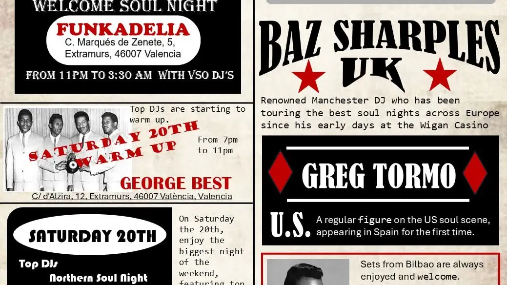 VSO WEEKENDER 3.0. DJs: BAZ SHARPLES (UK), GREG TORMO (U.S.), AITOR ALMA (BILBAO)